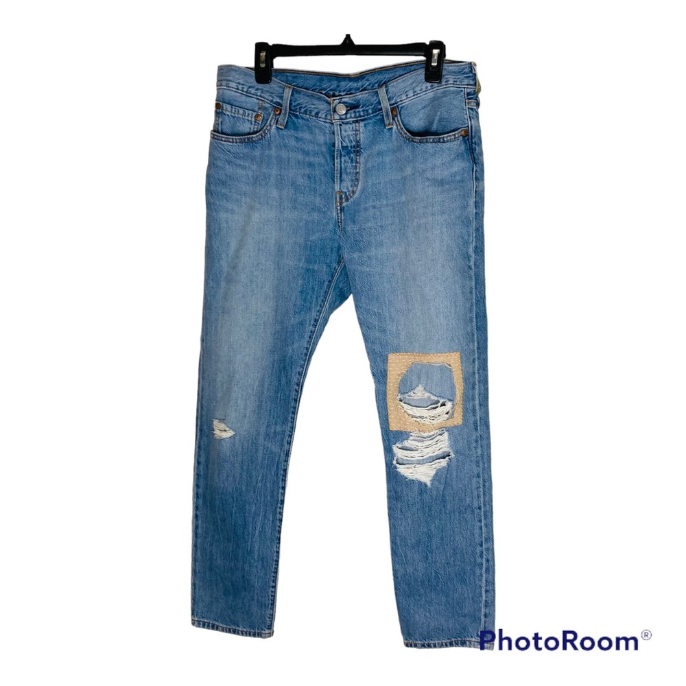 Levi’s‎ 501 CT Button Fly Patch Tapered Leg Size 28